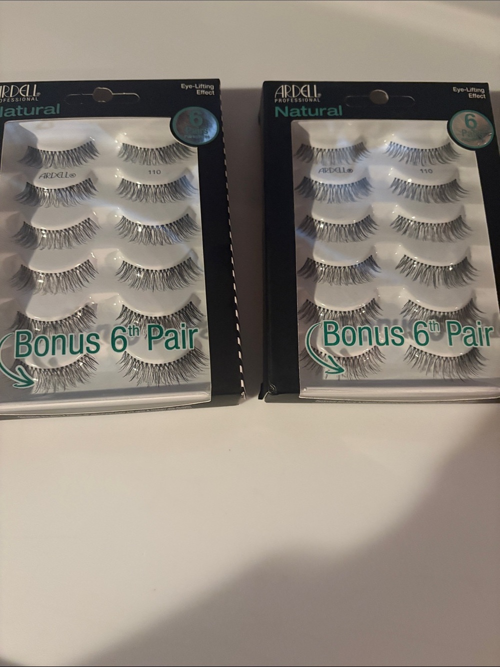 Ardell Natural False Eyelashes - Black (Pack of Multiple Pairs)